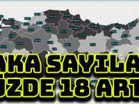 VAKA SAYILARI YÜZDE 18 ARTTI