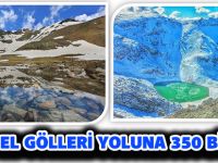 ARTABEL GÖLLERİ YOLUNA 350 BİN LİRA