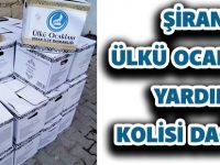 ŞİRAN ÜLKÜ OCAKLARI YARDIM KOLİSİ DAĞITTI