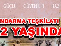 JANDARMA TEŞKİLATI 182 YAŞINDA