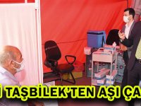 VALİ TAŞBİLEK’TEN AŞI ÇAĞRISI