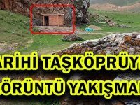 TARİHİ TAŞKÖPRÜYE BU GÖRÜNTÜ YAKIŞMADI!..