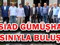 GÜSİAD GÜMÜŞHANE BASINIYLA BULUŞTU