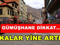 GÜMÜŞHANE DİKKAT… VAKALAR YİNE ARTIYOR