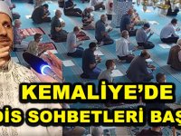 İl Müftüsü Şık’tan Bir Güzel Hizmet Daha KEMALİYE’DE HADİS SOHBETLERİ BAŞLADI