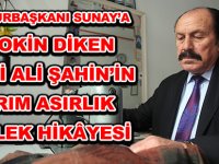 CUMHURBAŞKANI SUNAY’A SMOKİN DİKEN TERZİ ALİ ŞAHİN’İN YARIM ASIRLIK MESLEK HİKÂYESİ