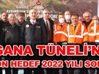 Ulaştırma ve Altyapı Bakanı Adil Karaismailoğlu Işık Görme Törenine katıldı ZİGANA TÜNELİ’NDE SON HEDEF 2022 YILI SONU