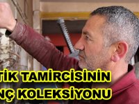 LASTİK TAMİRCİSİNİN İLGİNÇ KOLEKSİYONU