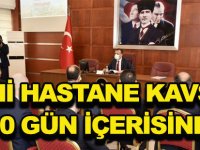 YENİ HASTANE KAVŞAĞI10 GÜN İÇERİSİNDE HALLEDİLECEK