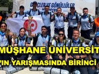 GÜMÜŞHANE ÜNİVERSİTESİ AFAD’IN YARIŞMASINDA BİRİNCİ OLDU