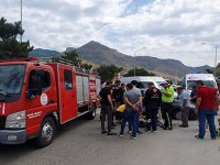 GÜMÜŞHANE’DE TRAFIK KAZASI: 2 YARALI