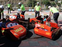 ÇOCUK TRAFİK EĞİTİM PARKI ŞENLENDİ
