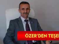 ÖZER'DEN TEŞEKKÜR