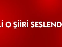 VALİ O ŞİİRİ SESLENDİRDİ