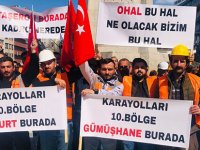 KARAYOLLARI’NIN TAŞERON İŞÇİLERİ KADRO İSTİYOR