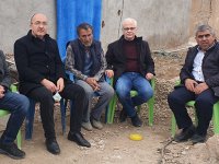 REKTÖR ZEYBEK VE EKİBİNDEN   DEPREM BÖLGESİNE TAZİYE ZİYARETİ