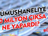 GÜMÜŞHANELİYE 50 MİLYON ÇIKSA NE YAPARDI?