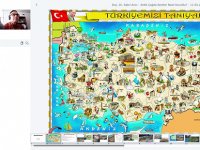 “ANTİK KENTLER” ETKİNLİĞİ ÇEVRİMİÇİ YAPILDI