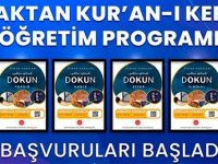 GÜMÜŞHANE'DE UZAKTAN KUR'ANI KERİM ÖĞRETİM PROGRAMI BAŞVURULARI BAŞLADI