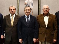 GÜMÜŞHANELİLERDEN BAŞKAN ATAÇ’A ZİYARET