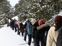 GÜMÜŞHANELİ DAĞCILARDAN KALİS YAYLASINA UNUTULMAZ KIŞ YÜRÜYÜŞÜ