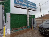 SİVAS-TERSUN-TRABZON İSTİKAMETİNDEKİ TEK ELEKTRİKLİ ŞARJ İSTASYONU ŞİRAN’DA