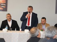 BAŞKAN YILMAZ, MUHTARLARLA TANIŞMA VE KAYNAŞMA YEMEĞİNDE BULUŞTU