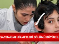 GÜZELLİK VE SAÇ BAKIMI HİZMETLERİ BÖLÜMÜ BÜYÜK İLGİ GÖRÜYOR