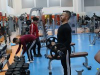 GÜMÜŞHANE'DE FİTNESS SALONU HİZMETE DEVAM EDİYOR!