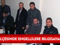 KELKİT İLÇESİNDE ENGELLİLERE BİLGİSAYAR KURSU