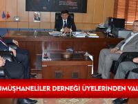VALİ YUSUF MAYDA, BAĞCILAR GÜMÜŞHANELİLER DERNEĞİ ÜYELERİNİ KABUL ETTİ.