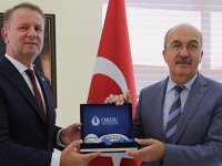 REKTÖR BAŞ’TAN NEZAKET ZİYARETİ