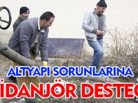 BELEDİYEDEN VİDANJÖR DESTEĞİ