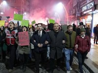 GÜMÜŞHANE’DE İMAMOĞLU’NA DESTEK EYLEMİ YAPILDI