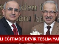 MİLLİ EĞİTİMDE DEVİR TESLİM YAPILDI