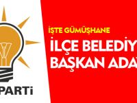 İŞTE AK PARTİ İLÇE BELEDİYE BAŞKAN ADAYLARI