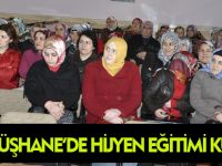 GÜMÜŞHANE'DE HİJYEN EĞİTİMİ KURSU