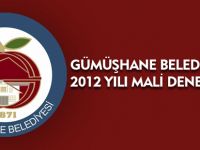 GÜMÜŞHANE BELEDİYESİ'NİN 2012 YILI MALİ DENETİMLERİ