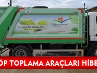 YENİ ÇÖP TOPLAMA ARAÇLARI HİBE EDİLDİ