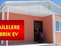 FAKİR AİLELERE PREFABRİK EV