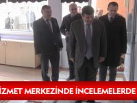 VALİ MAYDA, SOSYAL HİZMET MERKEZİNDE İNCELEMELERDE BULUNDU