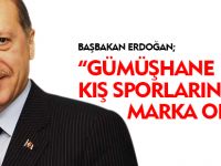BAŞBAKAN ERDOĞAN: GÜMÜŞHANE KIŞ SPORLARINDA MARKA OLSUN