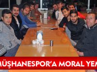 GÜMÜŞHANESPOR'A MORAL YEMEĞİ