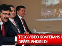 TEOG VİDEO KONFERANS ÜZERİNDEN DEĞERLENDİRİLDİ