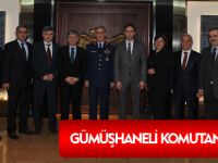 GÜMÜŞHANELİ KOMUTANA ZİYARET
