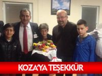 KOZA'YA TEŞEKKÜR