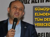 IŞIK: GÜMÜŞHANE'YE ELİMDEN GELEN TÜM DESTEĞİ VERECEĞİM
