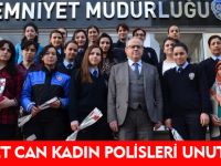 EMNİYETİN KADIN POLİSLERİNE KARANFİL