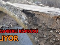 Tarihi köprü yıkılıyor