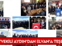 MİLLETVEKİLİ AYDIN’DAN ELVAN’A TEŞEKKÜR